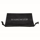 Black Non-Woven Hair Dryer Bag